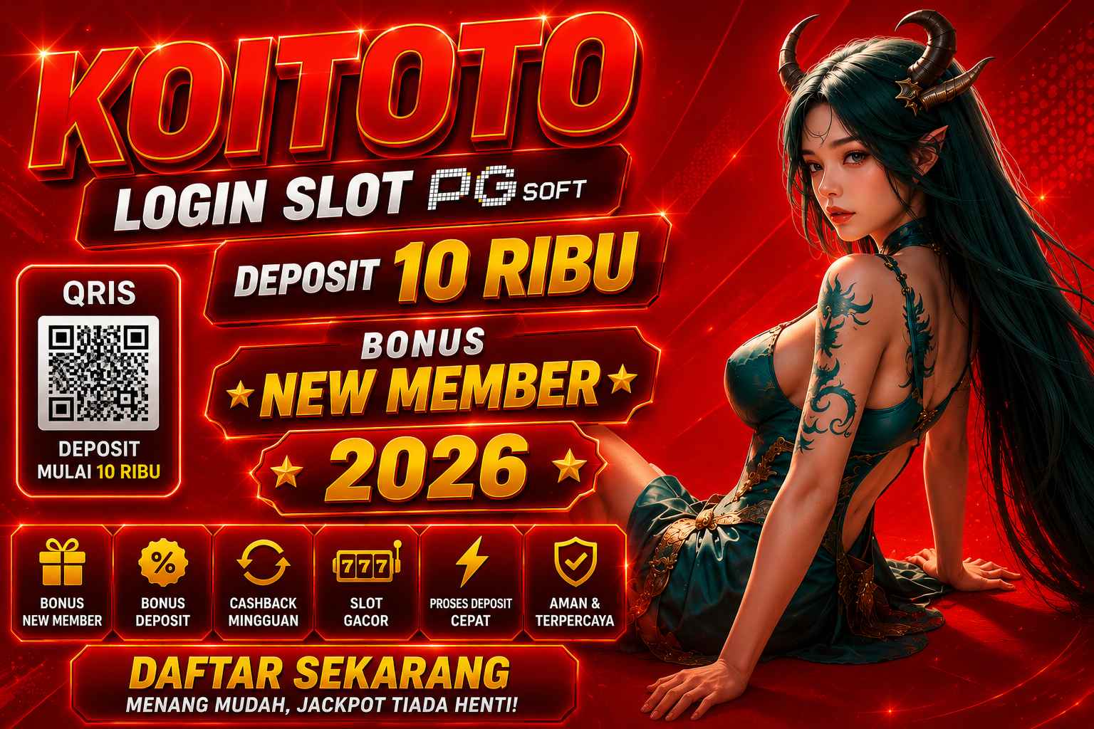 Login Slot PG Soft dengan Deposit 10 Ribu dan Bonus New Member 2026
